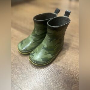 Carter's Green Camouflage Kids Boots